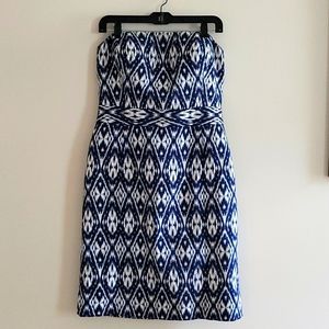 NWT Banana Republic strapless dress size 10